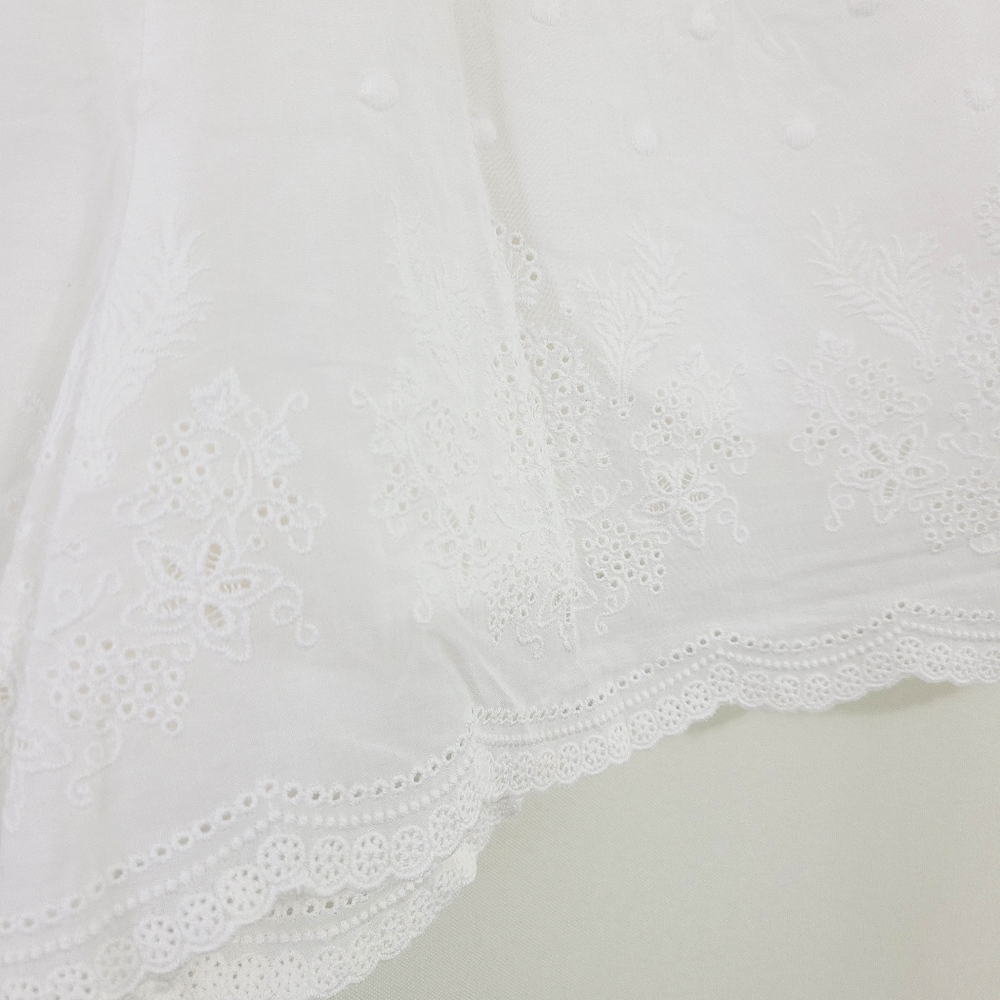 Generation Love Sarine white cotton shorts scalloped broderie size 8 NEW NWT - Picture 5 of 7